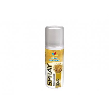 Barva ve spreji Food Colours New Gold (50 ml) Zlatá Bez E171 /D_S21-N