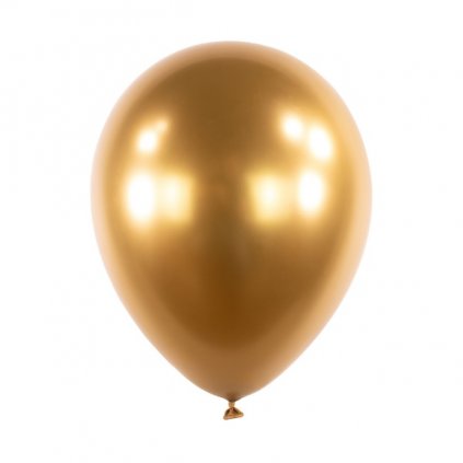 Chromový balonek Zlatý 30 cm  /BP