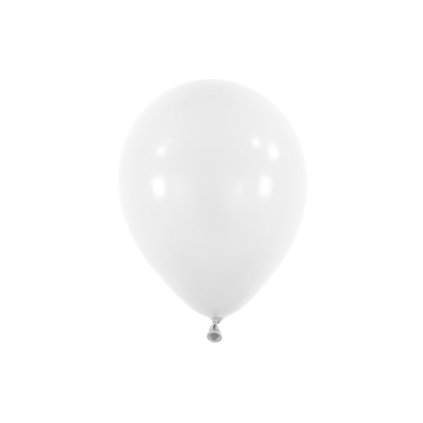 Balonek Standard Frosty White 13 cm, D01 - bílý, 100 ks  /BP