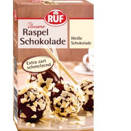 Čokoládové kousky bílá čokoláda 100g - RUF  /O--