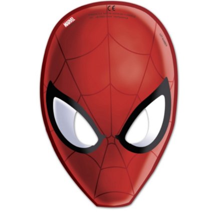 Party papírové masky Spiderman 6 ks  /BP