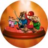Jedlý papír ALVIN A CHIPMUNKOVÉ