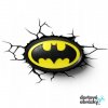 BATMAN 3D (● velikost průměr 20 cm ☝, ● materiál FONDÁNOVÝ DECORLIST ✴️)