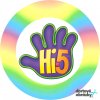 HI - 5 (● velikost průměr 20 cm ☝, ● materiál FONDÁNOVÝ DECORLIST ✴️)