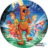 Jedlý papír  SCOOBY DOO (● velikost průměr 20 cm ☝, ● materiál FONDÁNOVÝ DECORLIST ✴️)