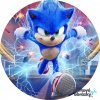 SONIC (● velikost průměr 20 cm ☝, ● materiál FONDÁNOVÝ DECORLIST ✴️)