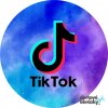 Jedlý papír  TIK TOK (● velikost průměr 20 cm ☝, ● materiál FONDÁNOVÝ DECORLIST ✴️)
