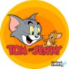 TOM A JERRY (● velikost průměr 20 cm ☝, ● materiál FONDÁNOVÝ DECORLIST ✴️)