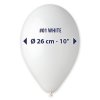 Balonek bílý 26 cm  /BP