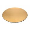 tac zlaty hruby vlnka kruh 24 cm 10 ks