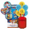 Sada helium a balónky - Tlapková Patrola  /BP