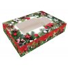 Alvarak vánoční krabice na cukroví Větvičky s ozdobami 37 x 22,5 x 5 cm /D_CBOX-108