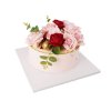294170 1 cake star podlozka pod dort pevna bila vzor grape ctverec 38 cm 15 1 ks