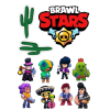 Jedlý papír  BRAWL STARS