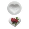 10475 forma silikonova 3d srdce s ruzi 5 8x5 2cm
