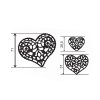 12770 podlozka silikonova krajka dekor jednotlive srdce 8x40 cm