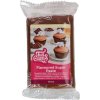 299462 potahovaci hmota v barve cokolada 250g funcakes