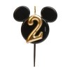 342845 dekora svicka mickey cerno zlata cislo 2