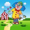 Jedlý papír KLAUNI - CLOWNS