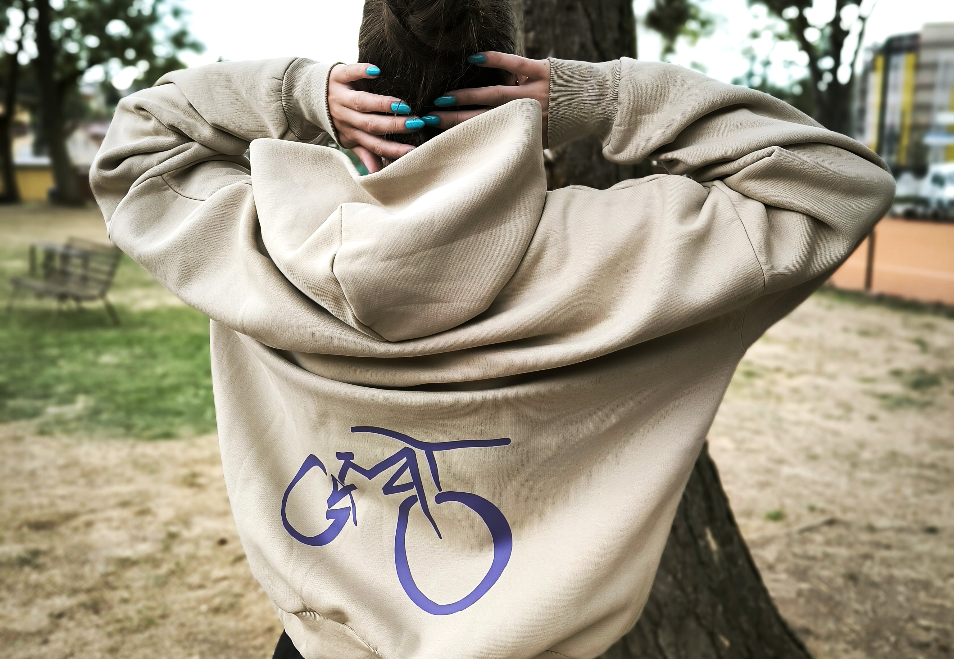 Oversize Mikina