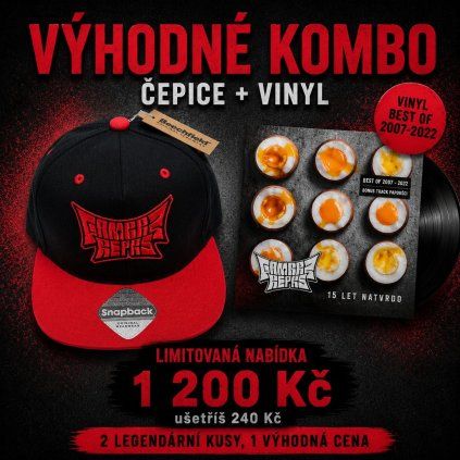 kombo červené