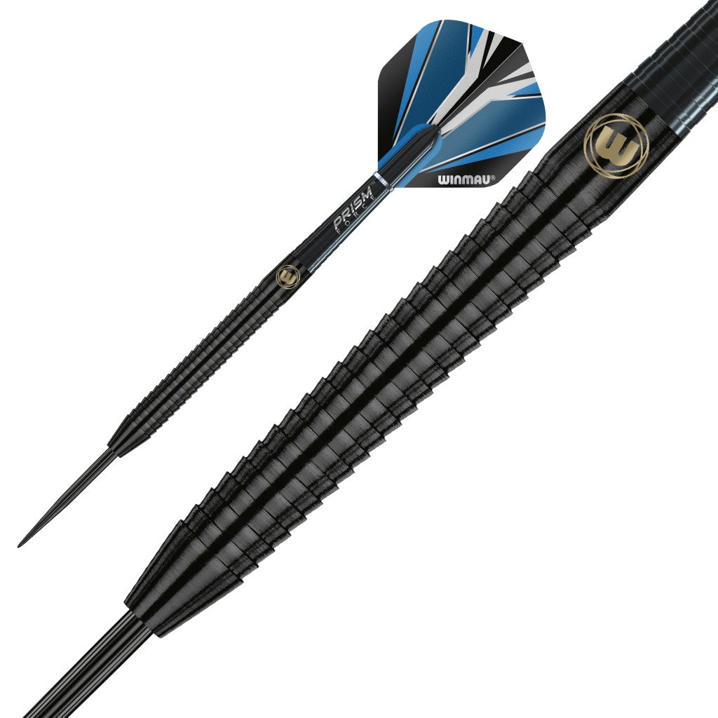 715347 šipky Winmau steel sabotage black 22g 90 wolfram