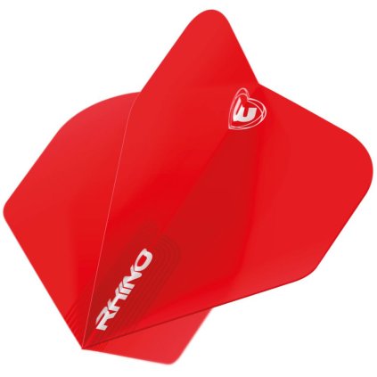 712500 letky na šipky Winmau Rhino extra hrubé červené