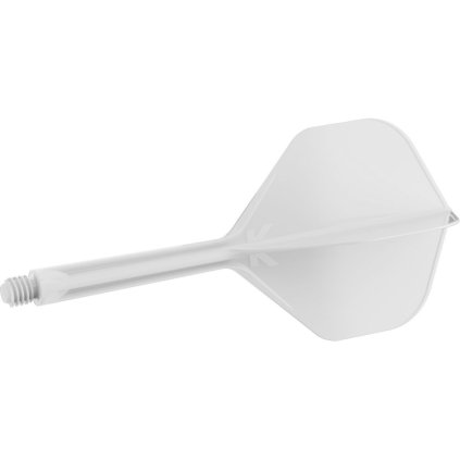 703510 target k flex bílé no2 letky a dlouhé násadky na šipky
