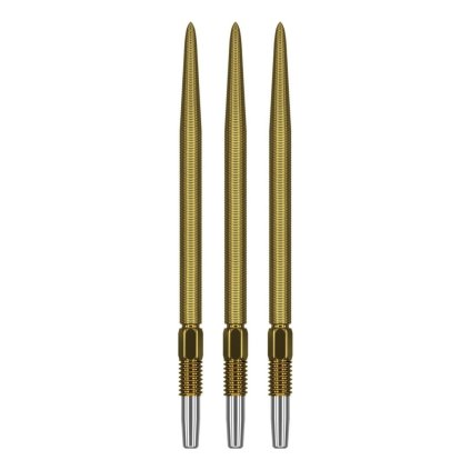 731643 hroty na sipky steel target swiss point nano zlate dlzka hrotu 26 mm