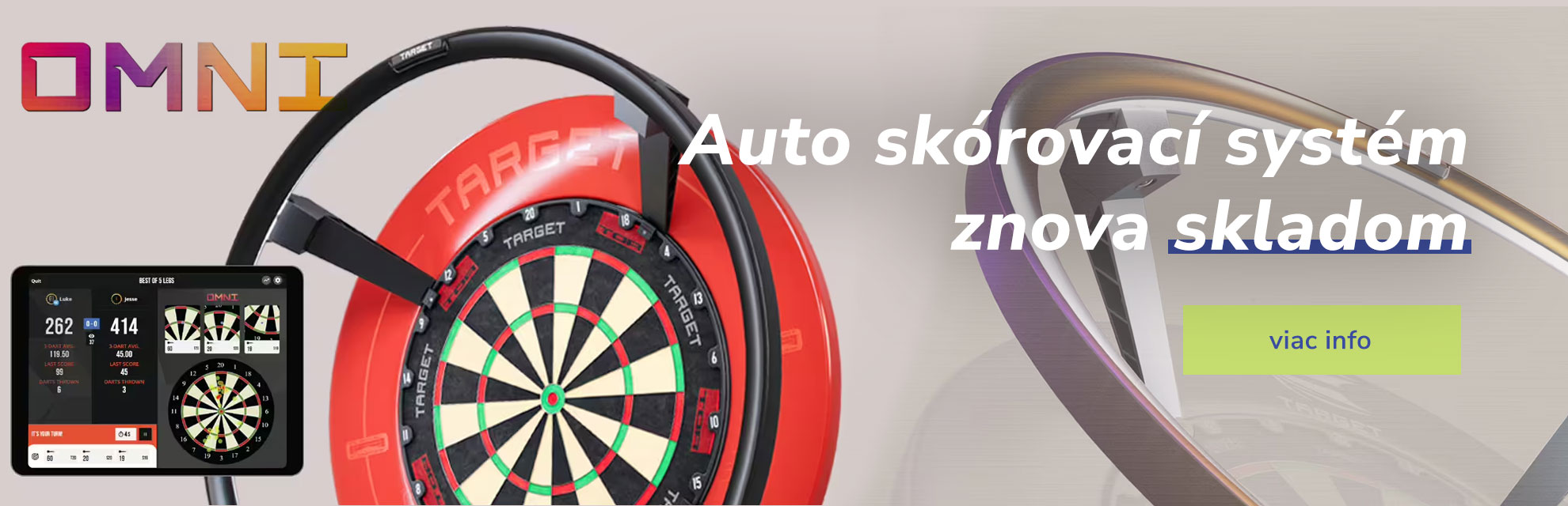 Auto skórovací systém  znova skladom