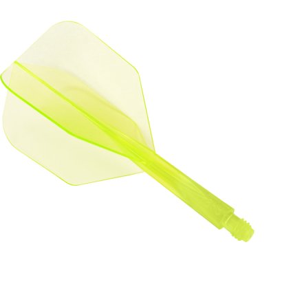 Condor letky s násadkou AXE NEON Small, žlté (Dĺžka násadky 21 mm)