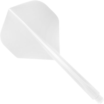 Condor letky s násadkou AXE Standard, biele (Dĺžka násadky 21 mm)