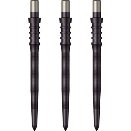 Kvové hroty Mission Sniper Micro Grip, čierne (Dľžka hrotu 32 mm)
