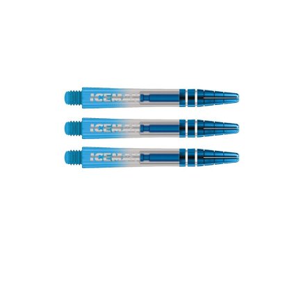 Násadky na šípky Red Dragon Gerwyn Price Iceman Nitro Ionic, modré (Dĺžka násadky 36 mm)