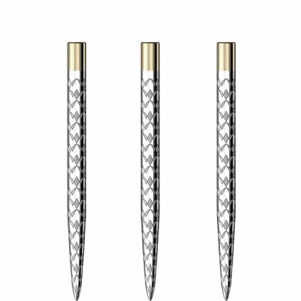 mission laser plus dart points logo 32mm