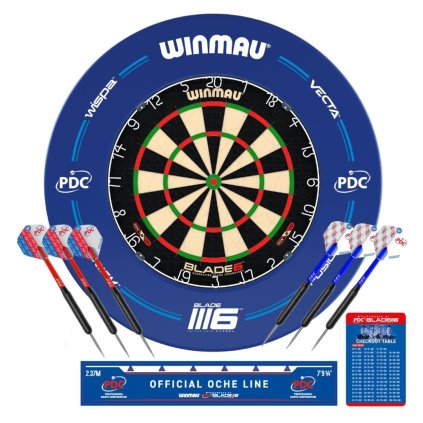602000 7 winmau kompletna sipkova sada pdc surround set