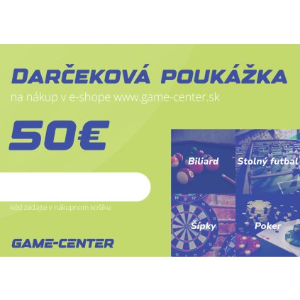 pukazka darcekova 50