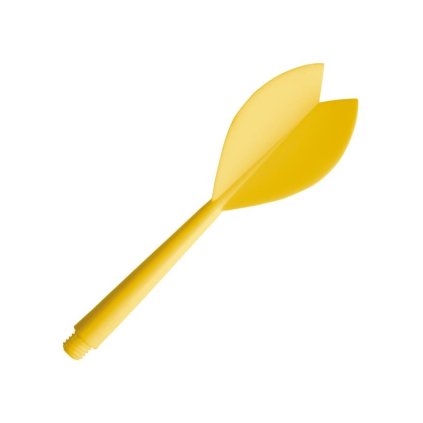 Letka s násadkou Darteg 1/4 Economy ES, žltá