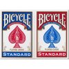 Bicycle 2 PACK Standard klasicke karty 2 balicky cervena modra
