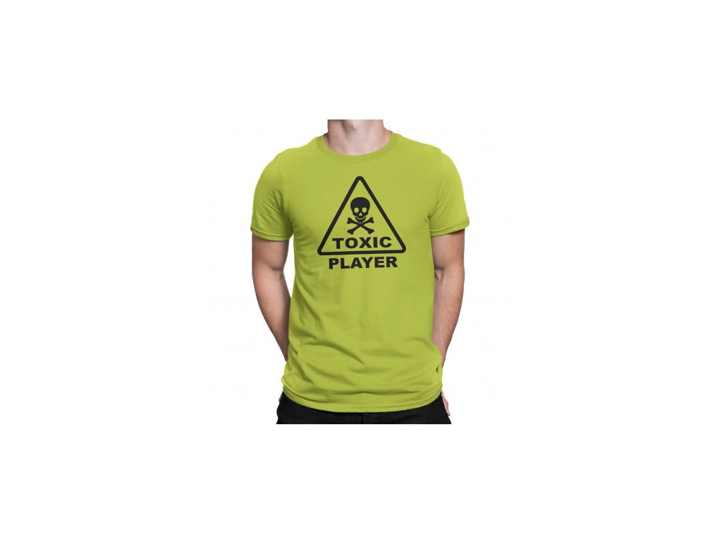 Toxic player - herní tričko - Gamebrand.cz