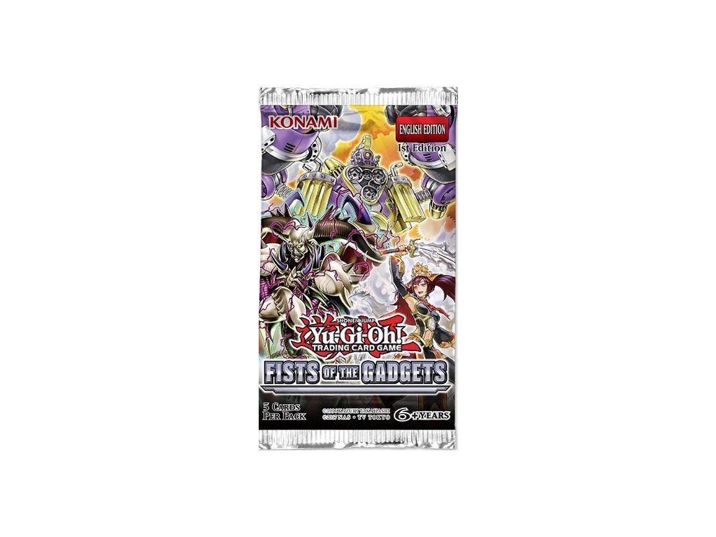 yugioh fists of the gadgets booster box Amazon.com: Yu-Gi-Oh KONFOTG Fist of The Gadgets Booster Display Box of 24  Packets : Toys & Games main image 0