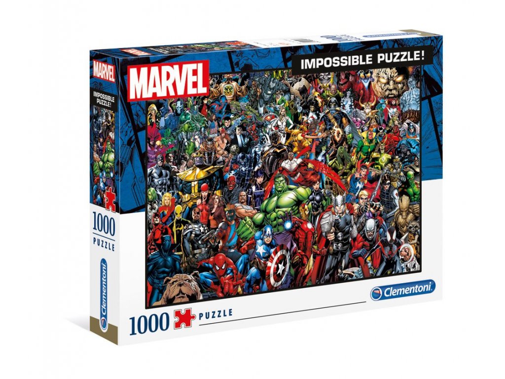 Marvel 80th Anniversary Impossible puzzle Characters (1)