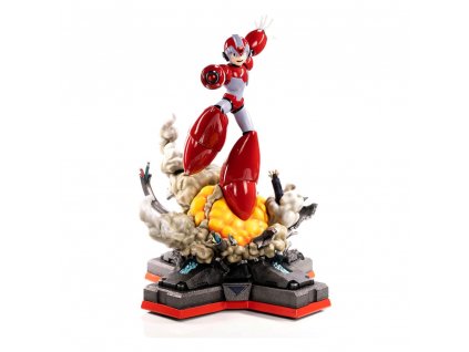 106280 mega man x4 statue x finale weapon rising fire 45 cm