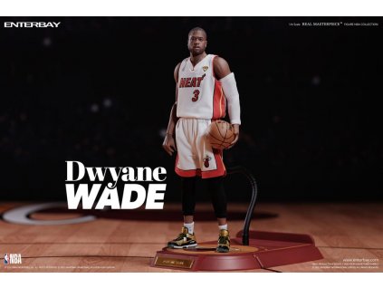 105947 nba collection real masterpiece action figure 1 6 dwyane wade 30 cm