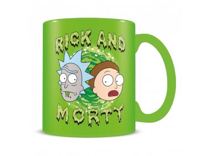 108554 rick and morty mug socks set