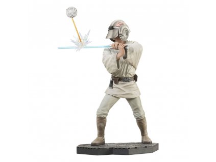 106532 star wars episode iv milestones statue 1 6 luke skywalker training 30 cm