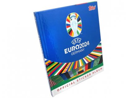 108641 uefa euro 2024 sticker collection album hardcover