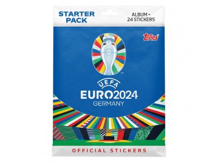 108626 uefa euro 2024 sticker collection starter pack