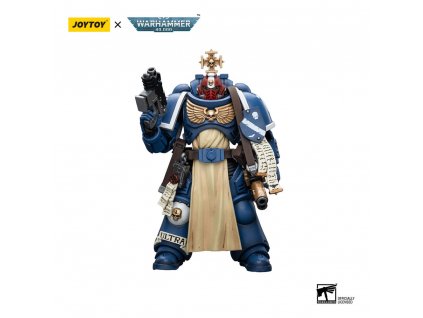 107588 warhammer 40k action figure 1 18 ultramarines sternguard veteran sergeant 12 cm