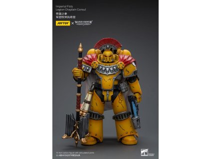 107444 warhammer the horus heresy action figure 1 18 imperial fists legion chaplain consul 12 cm